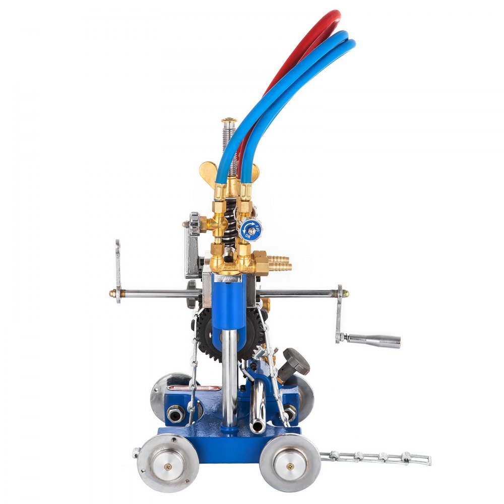 Manual Pipe Gas Cutting Beveling Machine Torch Track Chain Cutter Beveler