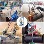 Manual Pipe Gas Cutting Beveling Machine Torch Track Chain Cutter Beveler