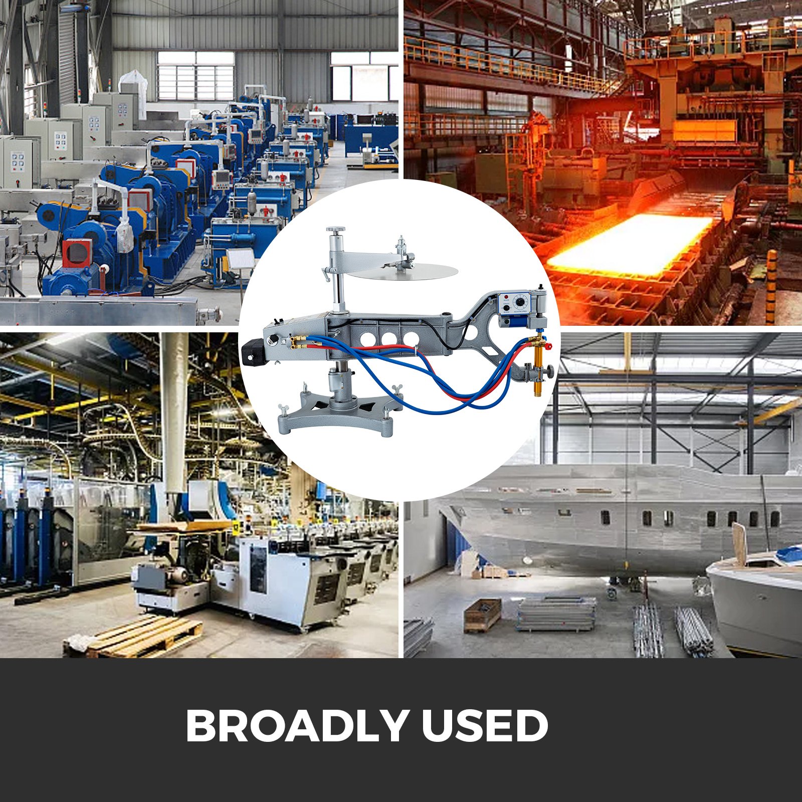 CG2-150A Profiling Gas Cutting Machine 5-100 mm OXY-FUEL Semiautomatic 220V