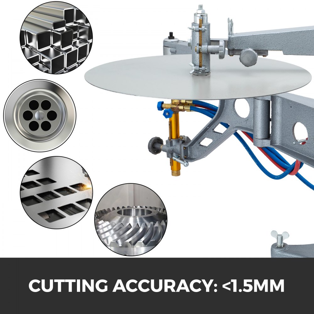 Cg2-150b Profiling Gas Cutting Machine Cutter With Wheels Adjustable Speed &base