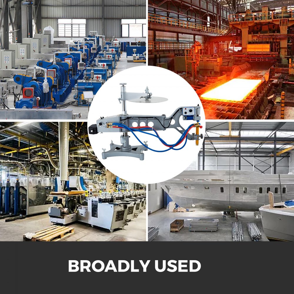 Cg2-150b Profiling Gas Cutting Machine Cutter With Wheels Adjustable Speed &base