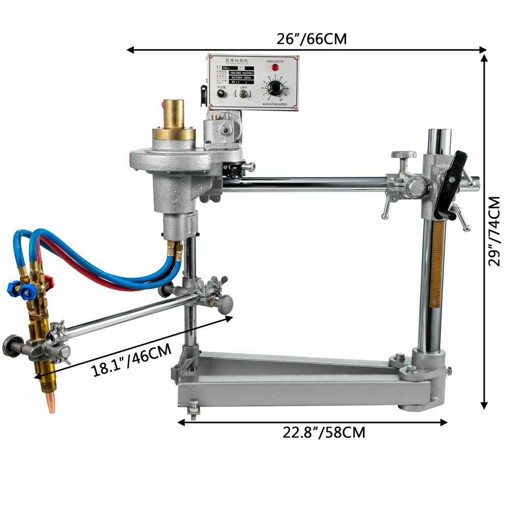 Gas Cutting Machine Circle Cutting Machine CG2-600 for Circular Partsand Flange