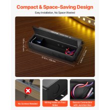 150W 24V Dimmable LED Driver AC to DC Power Supply Transformer Constant Voltage