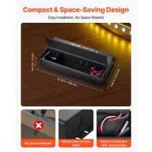 150W 24V Dimmable LED Driver AC to DC Power Supply Transformer Constant Voltage