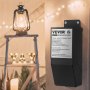 VEVOR Dimmable LED Driver, 12V 40W Magnetic Power Supply, 120V AC - 12V DC LED Transformer,Low Voltage Power Supply for LED Strip Lights,Compatible with MLV, ELV, CL Dimmers,ETL Listed