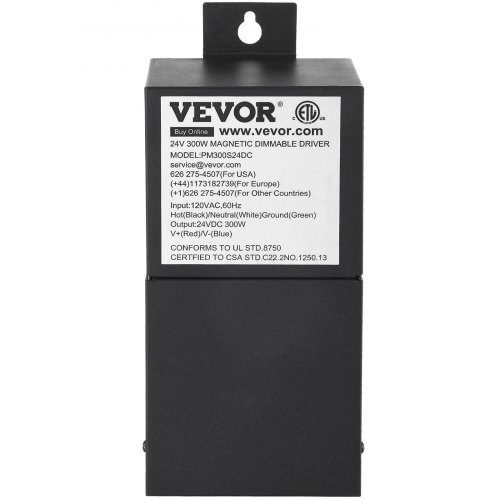 24V 60W Dimmable LED Driver – Universal Magnetic Power Supply Compatible With Lutron & Leviton Dimmers For LED Strips & Lights