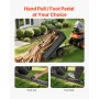 VEVOR Steel Dump Cart 17 Cu. Ft 600LB for ATV/UTV Trailer Tow Behind Heavy Duty