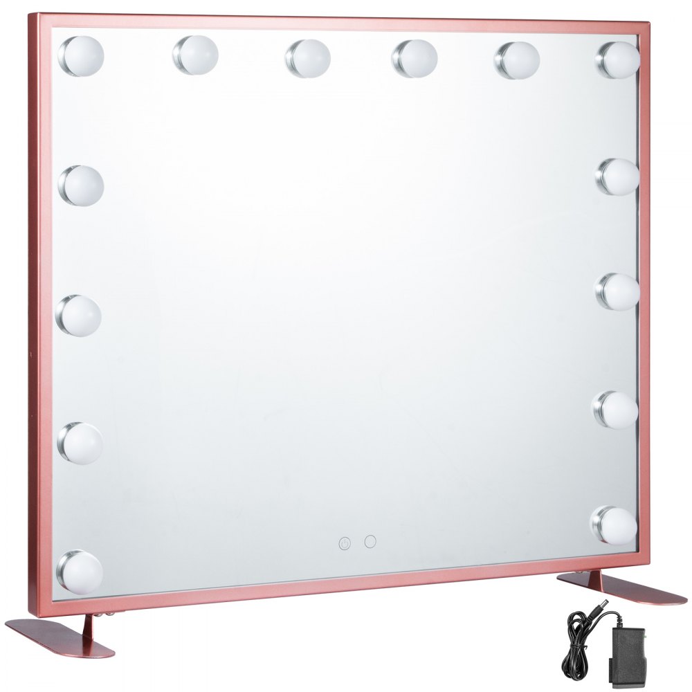 Led Glam Hollywood Dressing Table Mirror Vanity Lighted Cosmetic Dimmable Bulb