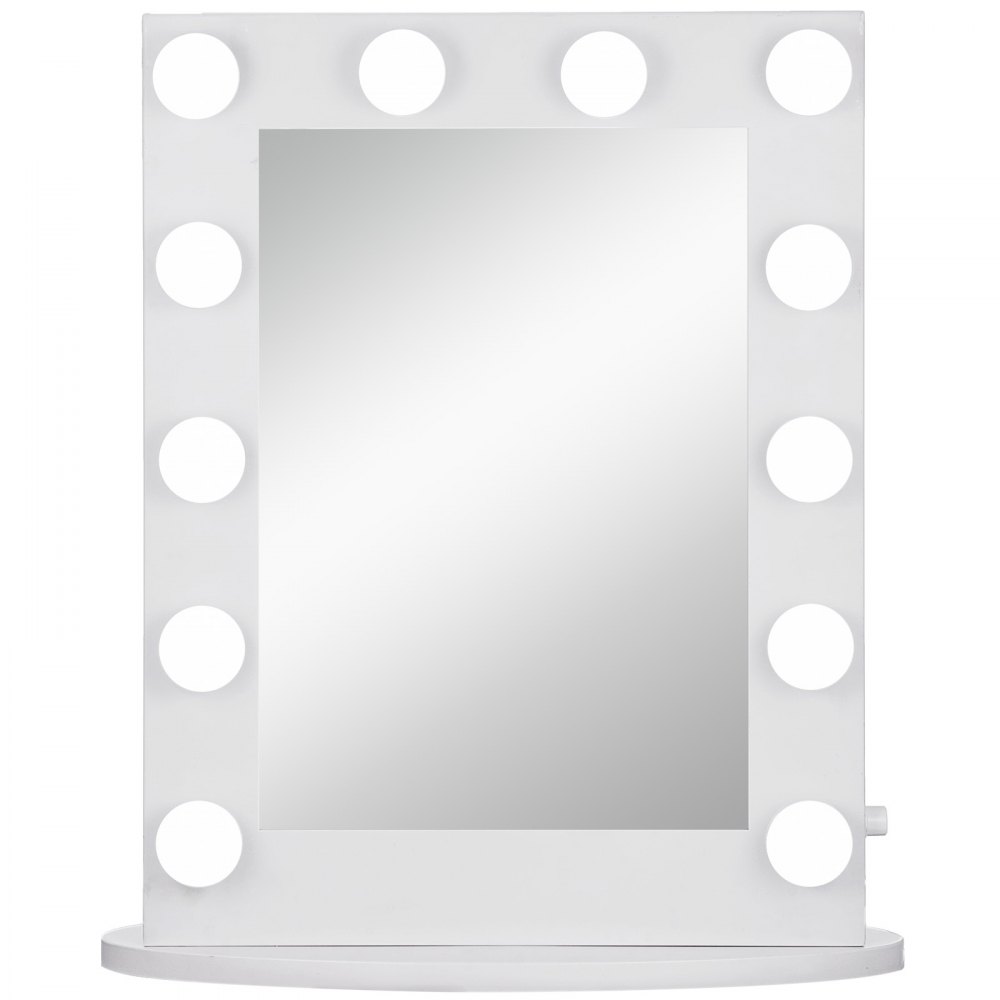 Large Hollywood Makeup Vanity Mirror With 14 Bulbs Dimmer Stage Beauty Mirror