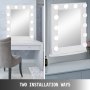 Large Hollywood Makeup Vanity Mirror With 14 Bulbs Dimmer Stage Beauty Mirror