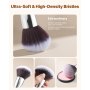 VEVOR 34PCS Makeup Brush Set for Foundation Blending Eyeshadow with Soft Bristle
