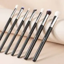 VEVOR 15PCS Makeup Brush Set for Foundation Blending Eyeshadow with Soft Bristle