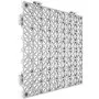 VEVOR Modular Interlocking Cushion, 50 Pack 30 x 30 cm Splicing Drainage Mats, Soft PVC Interlocking Drainage Floor Tiles, Non-Slip Drainage Holes for Restroom, Bathroom, Kitchen, Pool, Wet Area, Gray