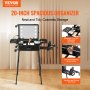VEVOR Professional Rolling Makeup Train Case Cosmetic Storage Free Standing