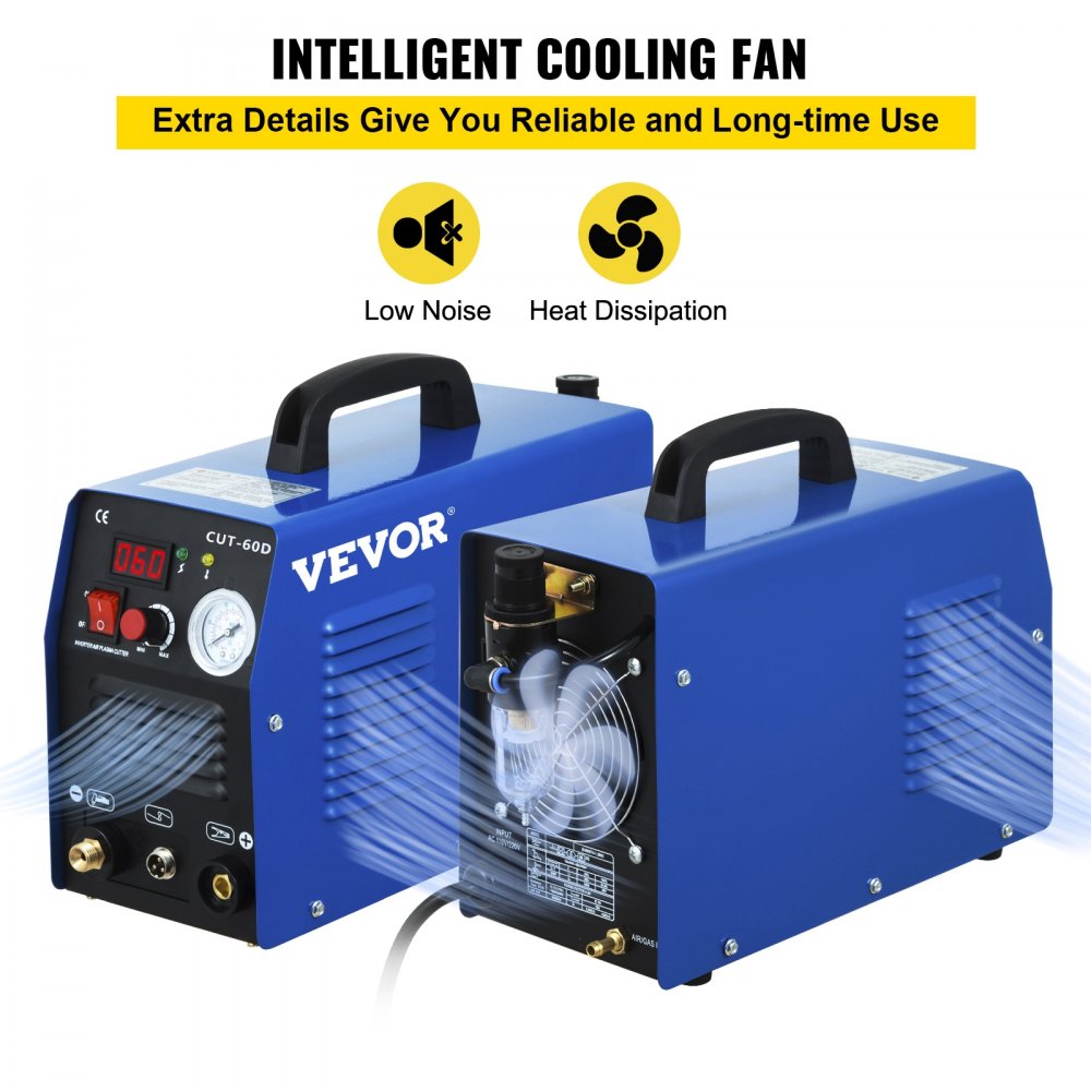 Cut60 Air Plasma Cutter 60a Inverter Plasma Cutting Machine 110/220v Pt-31 Torch
