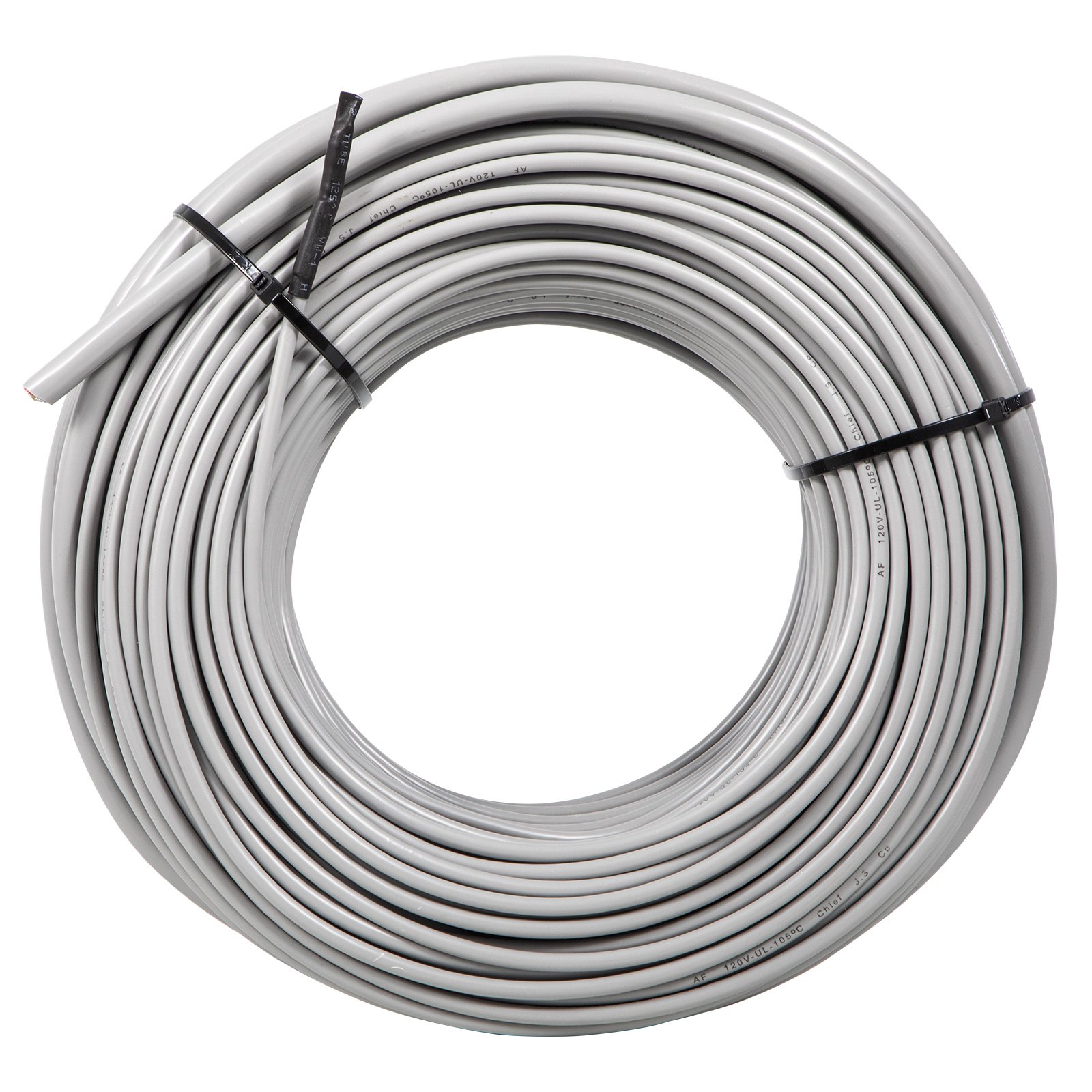 VEVOR Ditra Floor Heating Cable,1425W 120V Floor Tile Heat Cable,372.2 FT Long,112.6 sqft,with Convenient Temperature Control Panel,No Noise or Radiation