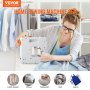 VEVOR Sewing Machine 38 Stitches Extension Table Pedal Accessory for Home DIY