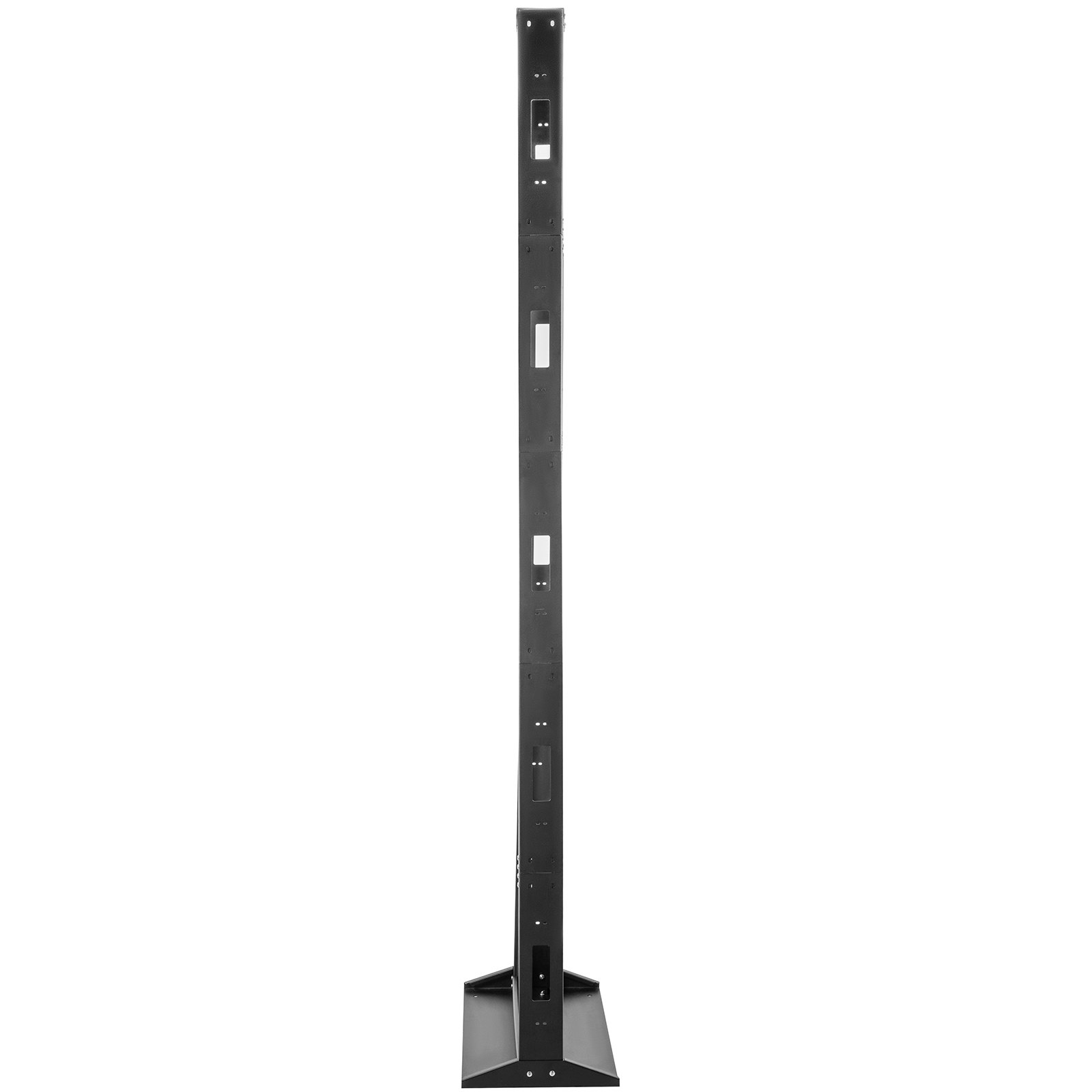 VEVOR Server Rack, 45U Open Frame Rack, 2-Post IT Server Network Relay Rack, 19 Inch Server/Audio Network Equipment Rack Cold Rolled Steel, Heavy Duty Threaded Rack, Holds Network Servers & AV Gear