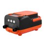 VEVOR 20PSI Paddle Board Pump, Rechargeable Battery-Powered, Dual Stage Inflation & Deflation SUP Air Pump with Auto-Off, 12V DC Car Connector & LED Light , Ideal for Inflatable Boats, Tent & Mattress