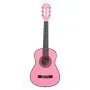VEVOR Classical Guitar, 30 Inch, Wood Classical Guitar Starter Kit for Beginners, with Nylon Strings, Gig Bag, Strap, Tuner, Extra Strings, Picks, Capo, Basswood, for Kids Girls Boys Students, Pink