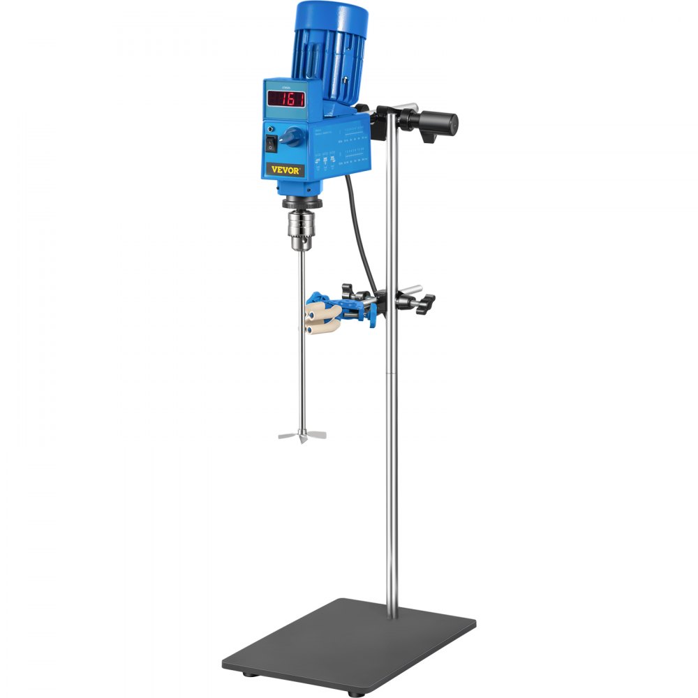 Digital Laboratory Overhead Stirrer 2000rpm Mixer 20l 110v Industrial Liquid