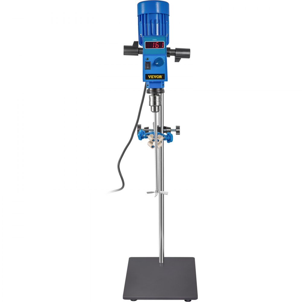 Digital Laboratory Overhead Stirrer 2000rpm Mixer 20l 110v Industrial Liquid
