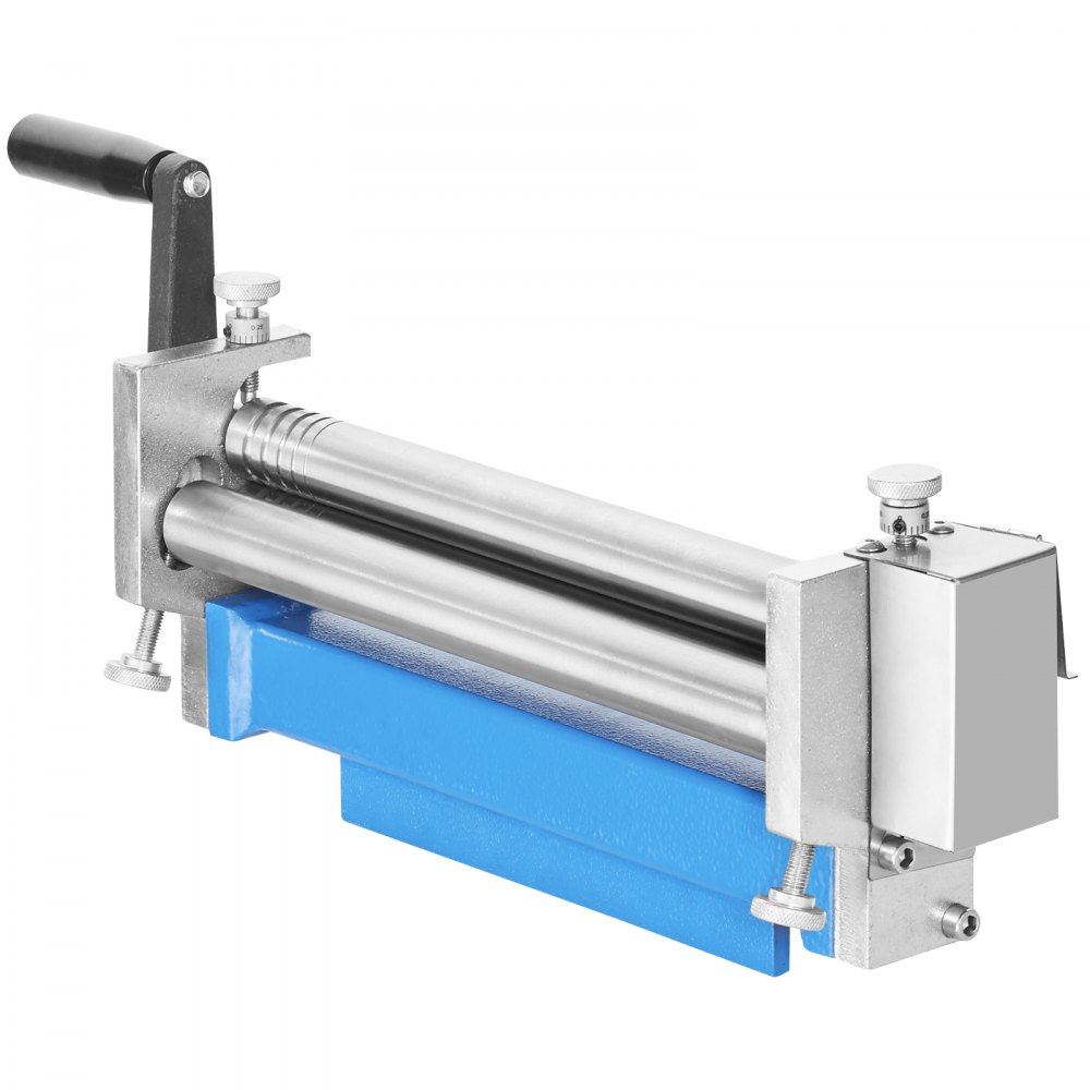 VEVOR Slip Roll Machine, 12.6 inches Forming Width in 20 Gauge Capacity, Sheet Metal Slip Roller Rolling Bending Machine, with 2 Detachable Rollers for Low Carbon Steel Copper Aluminum Alloy Sheet