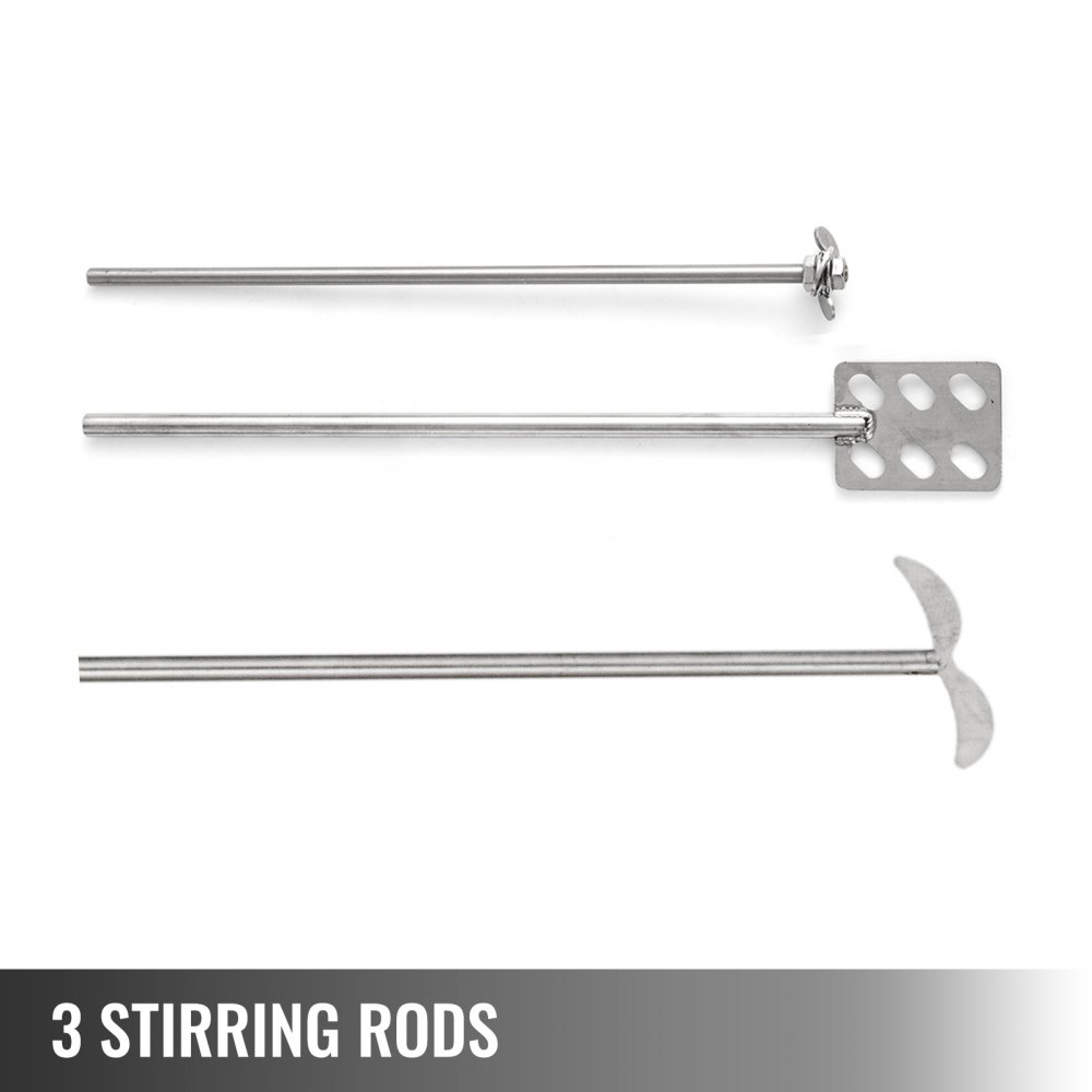 VEVOR Electric Overhead Stirrer Overhead Lab Mixer 20 L Digital Overhead Stirrer