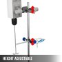 VEVOR Electric Overhead Stirrer Overhead Lab Mixer 20 L Digital Overhead Stirrer