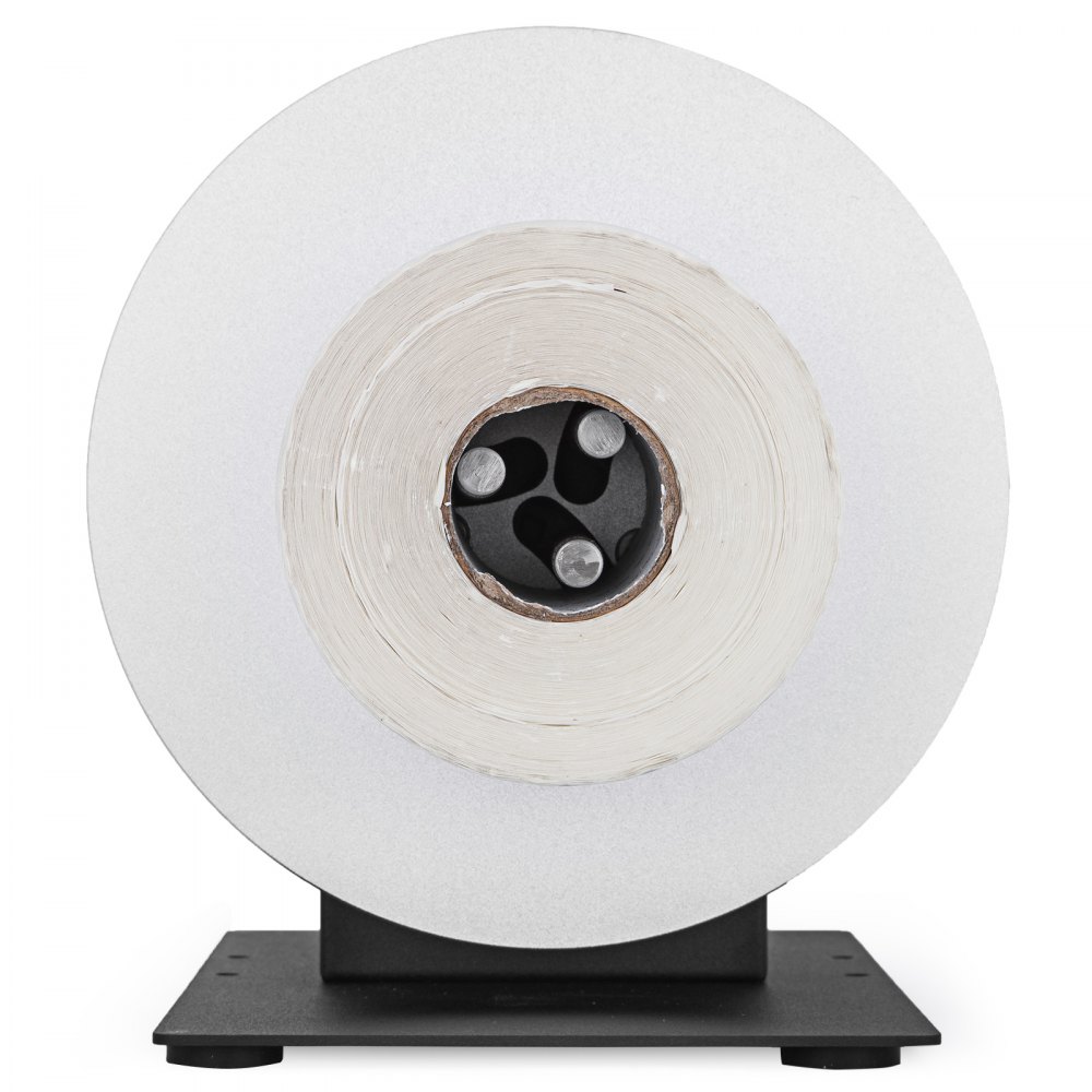 VEVOR HD-R7 Label Rewinder 180mm Label Rewinding Machine 1-3inch Automatic Label Rewinder Synchronize with Printer Suitable for Core Size from 1-3Inch