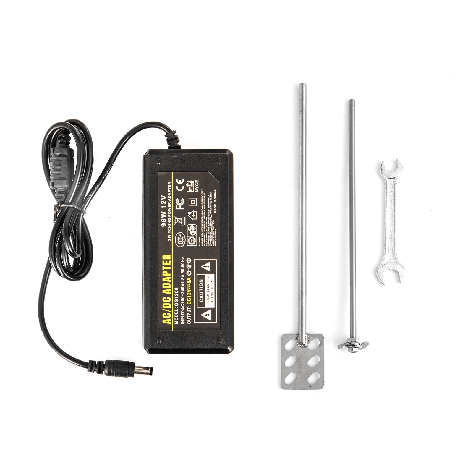 VEVOR Electric Overhead Stirrer Overhead Lab Mixer 40 L Digital Overhead Stirrer