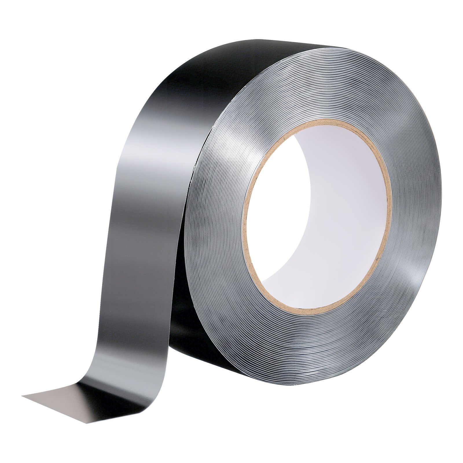 VEVOR Deck Joist Tape, 2 inch x 50 ft, 10 Pack, Weather-Resistant Waterproof Flashing Butyl Joist Tape for Decking, Self-Adhesive, for Wood Decks, Beams Roofs, RVs, House, and Pipes Repair, Black