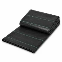 VEVOR 4FTx300FT Premium Heavy Duty Weed Barrier Landscape Fabric, 3.2OZ Woven Geotextile Fabric Under Gravel, High Permeability for Weed Blocker Weed Mat, Driveway Fabric, Weed Control Garden Cloth