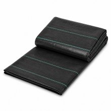VEVOR 1.2 x 91.4 m Premium Heavy Duty Weed Barrier Landscape Fabric, 3.2OZ Woven Geotextile Fabric Under Gravel, High Permeability for Weed Blocker Weed Mat, Driveway Fabric, Weed Control Garden Cloth