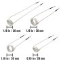 VEVOR induction heater coil kit with 1.18 in/0.79 in coil diameters.
