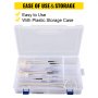 Kit de bobina de calentador de inducción VEVOR, 9 bobinas de calentador de inducción más utilizadas con diferentes longitudes, herramienta de calentador de inducción resistente al calor con flexibilidad y larga vida útil para quitar pernos y tuercas oxidados