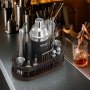 Juego de coctelera VEVOR, 23 piezas de acero inoxidable con soporte de bambú, accesorios para barman de Martini | Cuchara mezcladora, mortero, medidores, colador, vertedor de licor, pinza para hielo, sacacorchos
