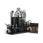 VEVOR Cocktail Shaker Set, 23-Piece Stainless Steel Bar Tools with Bamboo Stand, Martini Bartender Kit Accessories | Mixer Spoon, Muddler, Jiggers, Strainer, Liquor Pourers, Ice Tong, Corkscrew