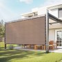 VEVOR 90% Sun Shade Cloth, 10 x 12 ft Pergola Shade Cover with Stainless Steel Grommets, Sun Shades Canopy Privacy Screen with 140 GSM HDPE Material, for Outdoor, Patio, Garden, and Backyard (Brown)