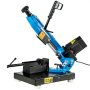 VEVOR Metal Bandsaw 1000W Vertical Metal Bandsaw 0°-45° Metal Band Saw Band Saw Metal Table Top Bandsaw Table Top Metal Band Saw for Metal for Cutting Wood Metal Glass Fiber Plastic