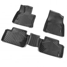 Automotive Floor Mats Fits for Toyota Camry 2018-2024 3 pcs TPE Liners