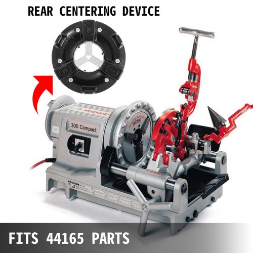 VEVOR Rear Centering Assembly Fits 300 300C 535 3 Step Pins 6 Screws  1 Scroll For Pipe Threader Complete for Pipe Threader