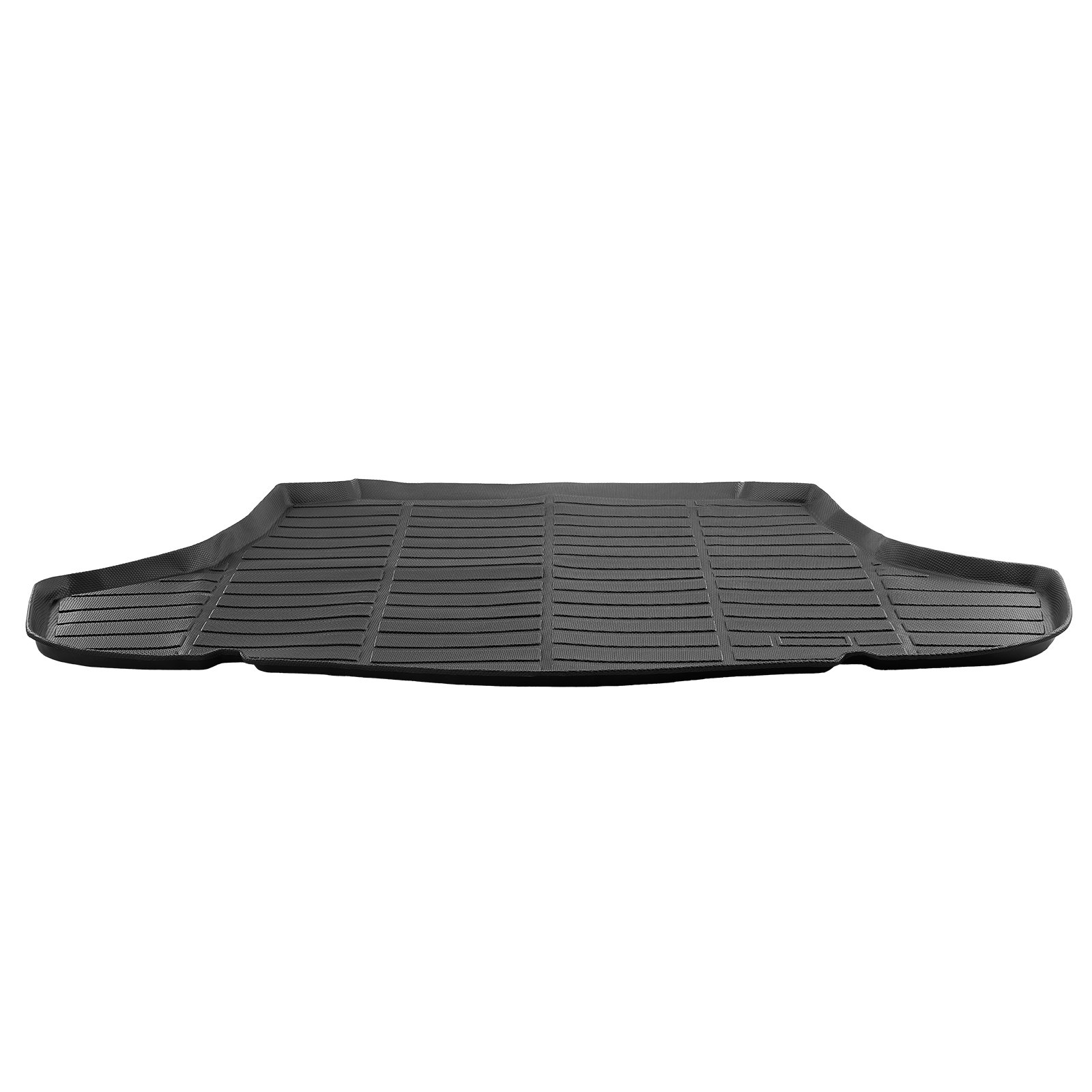 VEVOR Cargo Mat Compatible with Toyota Camry Hybrid 2018-2025, Precise Fit Odorless Durable Trunk Mat, TPE Trunk Protector Replacement, Black (1PCS)