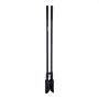 VEVOR Post Hole Digger, Heavy Duty Post Hole Digger with Fiberglass Handle, Manual Hole Digger with Scale Markings and Metal Blade, Post Hole Digger Tool for Digging Gardening and Outdoors, 57.5-Inch