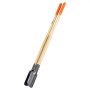 VEVOR Post Hole Digger, Heavy Duty Post Hole Digger with Wood Handle, Manual Hole Digger with Scale Markings and Metal Blade, Post Hole Digger Tool for Digging Yard Work Gardening Outdoors, 57.5-Inch