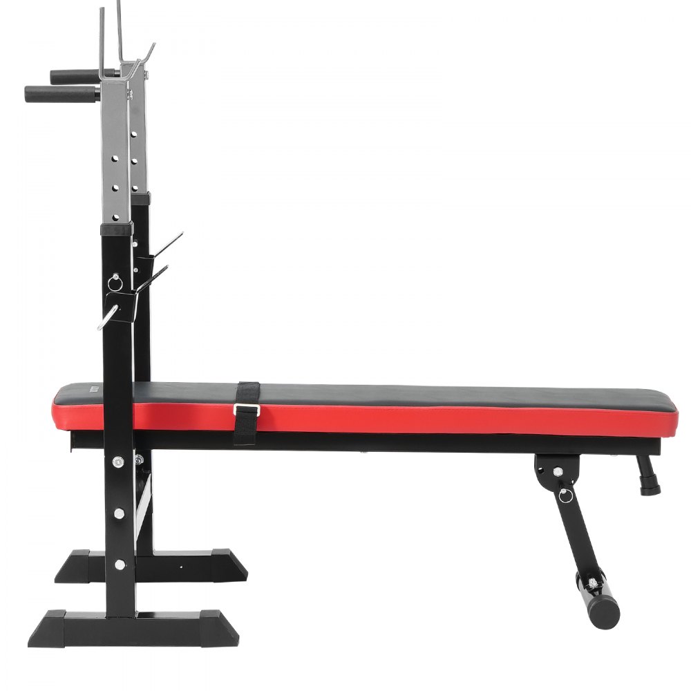 VEVOR Weight Bench, Adjustable Weight Bench for Full Body Workout, 400lbs Exercise Sit up Bench for Home Gym Strength Training, Weight Bench Press with Quick Folding and Fast Adjustment