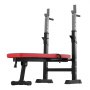 VEVOR viktbänk, justerbar viktbänk för helkroppsträning, 180 kg träningsbänk med sit-up-funktion för hemmagym, viktbänkpress med snabb fällning och snabb justering