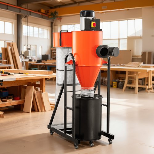 Tsüklon-laastuimur 1,5 hj, 47 l — pilt 8