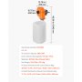 VEVOR Dust Collector, Wall Mount Dust Collector 1 HP, 560 CFM Woodworking Dusts Collectors with 2.5 Micron Dusts Collectors Bag, Sawdust Collector for Woodworking/Workshop, Industrial Factories