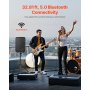 2 X 8 in Speakers Portable PA System 300W Mixer Bluetooth Mic for DJ Party